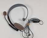 Official Microsoft Xbox 360 Black Wired Headset - $9.99