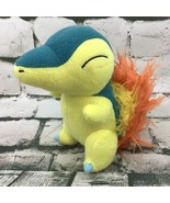 Officially Licensed Pokemon Character Plush Cyndaquil Stuffed Animal TOMY - £14.98 GBP