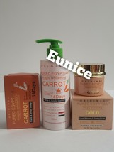 purec egyptian whitening Carrot lotion, face cream and soap.spf 20 - $85.00
