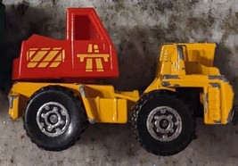 VINTAGE MATCHBOX MOBILE CRANE 1984 YELLOW MADE IN THAILAND 1:90 - £7.17 GBP