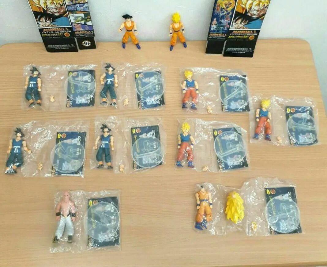 Primary image for unifive Dragon Ball Z Gokou Goku Daikessen Vol 1 Figures Lot of 11 Super Saiyan
