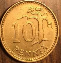 1981 Finland 10 Pennia Coin - £1.04 GBP