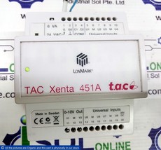 T.A.C TAC Xenta 451A Universal to Analog I/O Module 0-073-0285-0 HW-2 Ve... - $292.05