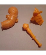 Vintage MOTU 1981 He-Man MAN-AT-ARMS Armor Leg Arm Parts &amp; Weapon *Damage* - $326.16 MXN