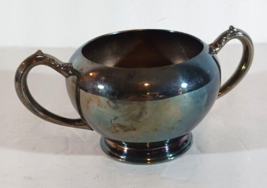 Simeon L. &amp; George H. Rogers Company Silverplate SUGAR BOWL No Lid - £14.78 GBP