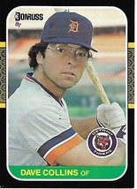 Baseball Card- Dave Collins 1987 Donruss #215 - $1.25