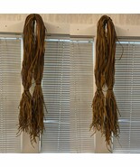 72 Inch Long Genuine Leather Finding Cord Braiding String Rope Natural 6mm - €9,11 EUR+