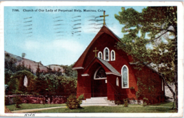 Church of Our Lady of Perpetual Help Manitou Colorado Postcard Posted 1930 - £18.21 GBP