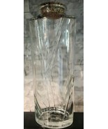 Vintage Ann&#39;s House of Nuts Clear Glass Canister Bottle Jar W/ Cork Lid ... - $24.26 CAD