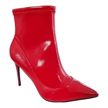 INC International Concepts Hallee Pointed-Toe Stiletto Bootie Size 9M Red  - £30.79 GBP