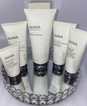 AHAVA Bundle-Shower Gel, Cleansing Gel, Moisturizer, Foot Cream & Hand Cream, - $64.34