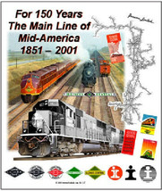 Illinois Central Railroad Sign | 150th Anniversary Train Sign - £30.35 GBP