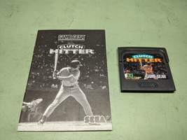 Clutch Hitter Sega Game Gear Disk and Manual - £4.49 GBP