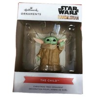 Hallmark 2021 Star Wars The Mandalorian THE CHILD Christmas Tree Ornament - £9.95 GBP