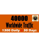 Daily Web 1300 Traffic for one Month from Search Engine and Social Media - $448.91 MXN
