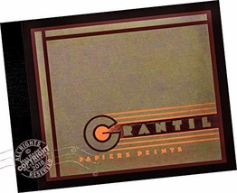Trade Samples Catalogue: Grantil Papiers Peints Company, France ; 1928 Grantil P - £32.16 GBP