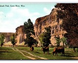Palizzata Park Green River Wyoming Wy Unp DB Cartolina P20 - $3.03