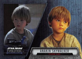 2016 Topps Star Wars Evolution #1 Anakin Skywalker Jake Lloyd Darth Vader  - $0.89