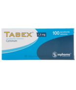 Tabex 1.5 mg x100 tablets, Quit Smoking, Sopharmacy - $942.92 MXN