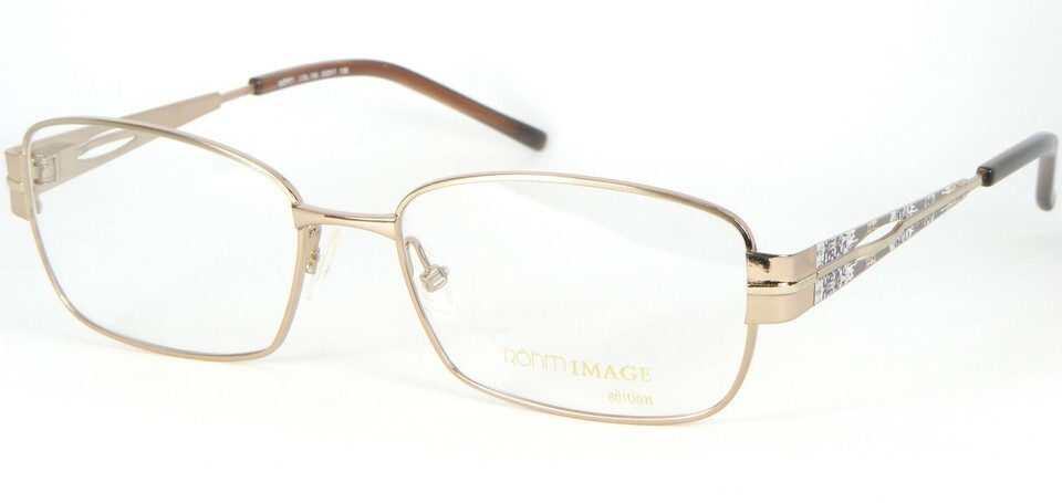 Röhm IMAGE 1042 156 LIGHT GOLD /OTHER EYEGLASSES GLASSES FRAME ROHM 52-1... - $67.23