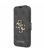 Etui Guess 4G Big Metal Logo na iPhone 13 Pro / iPhone 13 - szare - £24.15 GBP