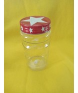 Vintage 1980s Maxwell House Coffee Jar Red Star Metal Lid - $9.85