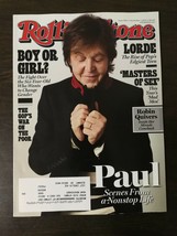 Rolling Stone Magazine November 7, 2013 - Paul McCartney - Lorde - Robin Quivers - £3.35 GBP