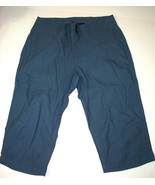 Womens 8 New Blue Hike Shorts Pocket Long UPF 50 Trail Alana Prana Knick... - £77.09 GBP