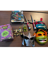 Teenage Mutant Ninja Turtles Playmates Michelangelo, Ralph, Shredder, To... - $44.54
