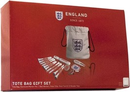 England Football Golf Gift Set Tote Bag - White - £19.48 GBP