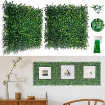 10&quot;X 10&quot;(10Pc) Boxwood Faux Grass Wall Panels By Bybeton For Interior Walls, - £28.45 GBP