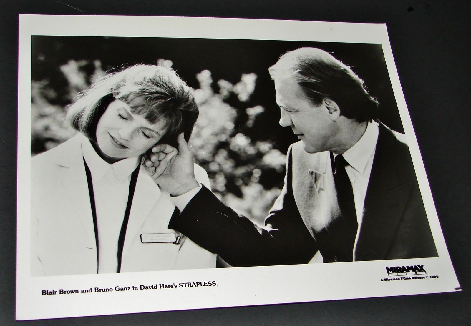 1990 David Hare Movie STRAPLESS 8x10 Press Kit Photo Blair Brown Bruno Ganz - $8.95