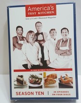 America&#39;s Test Kitchen 10th Tenth Season 10 Ten  NEW FACTORY SEAL DVD - $8.00