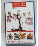 America&#39;s Test Kitchen 10th Tenth Season 10 Ten  NEW FACTORY SEAL DVD - £5.98 GBP