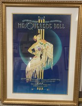 Masquerade Ball Fillmore poster signed by Randy Tuten - £156.36 GBP