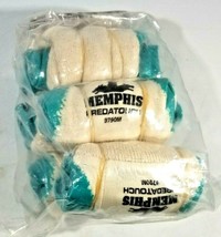 Predatouch® Rubber Dipped and Coated Glove in Aqua Green/White 6 pair Lot Large - £15.50 GBP