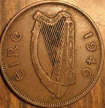 1946 Ireland One Penny Coin - £1.96 GBP