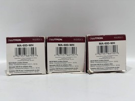 New 3PK Lutron MA-600-WH Multi-Location Dimmer 600W - $42.00