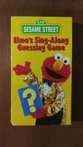 Sesame Street - Elmos Sing-Along Guessing Game (VHS, 1996) - £7.43 GBP