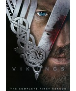VIKINGS THE COMPLETE FIRST &amp; SECOND SEASON DVD  - Widescreen - £8.65 GBP