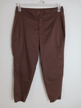 zuda Petite Traveler Pull-On Slim Leg Pants (Brown, Women&#39;s Size XSP) - $10.77