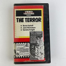 The Terror VHS Video with RARE Bonus Features Frankenstein/Professor - £11.86 GBP