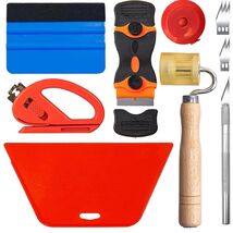 All-in-One Wallpaper Smoothing Set: Knife, Squeegees &amp; Rollers for DIY P... - $32.62