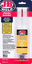 J-B Weld Plastic BONDER Adhesive Filler Bonder Sealer Repair Epoxy GLUE ... - £26.54 GBP