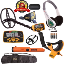 Garrett ACE 400 Metal Detector with Pro Pointer at and ClearSound Headph... - $398.99
