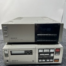 Sony Portable Betamax Videocassette-Recorder Player SL-2000 TT-2000 Part... - £54.49 GBP