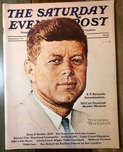 1975 Saturday Evening Post JFK Kennedy Assassination Sept Vol Norman Rockwell - £5.58 GBP