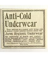 Anti Cold Underwear 1894 Advertisement Victorian Quack Medicine 2 ADBN1hh - $27.90 CAD