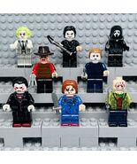 Halloween Horror Custom Minifigures Set of 8 Freddy Jason Myers Chucky G... - $24.00