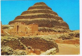 Egypt Postcard Sakkara King Zoser&#39;s Step Pyramid - £2.36 GBP